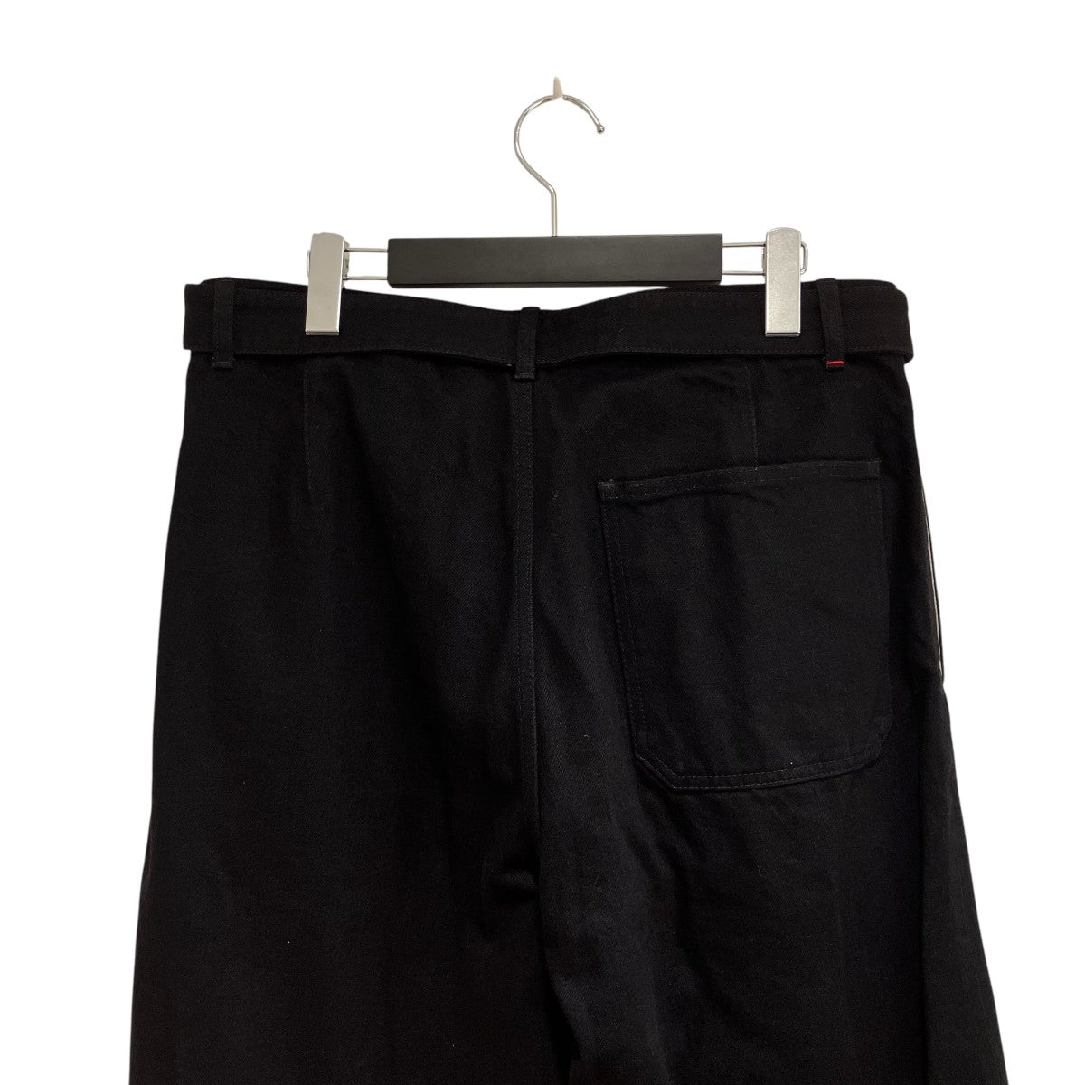 Graphpaper Selvage Denim Belted PantsパンツGU253-40064RB 古着・中古-4枚目のアイテム画像