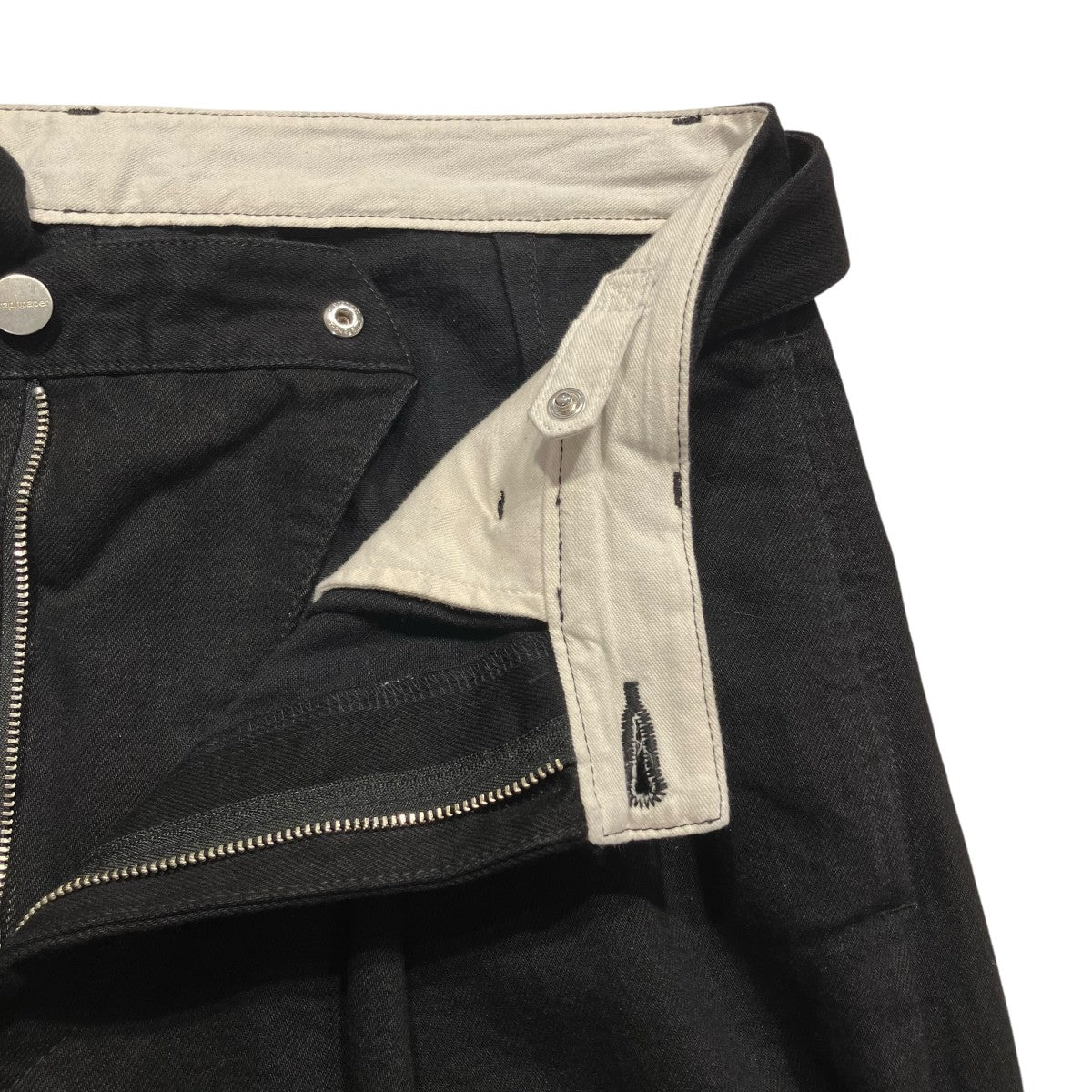 Graphpaper Selvage Denim Belted PantsパンツGU253-40064RB 古着・中古-5枚目のアイテム画像