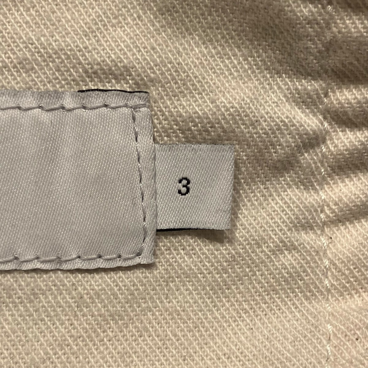 Graphpaper Selvage Denim Belted PantsパンツGU253-40064RB 古着・中古-6枚目のアイテム画像