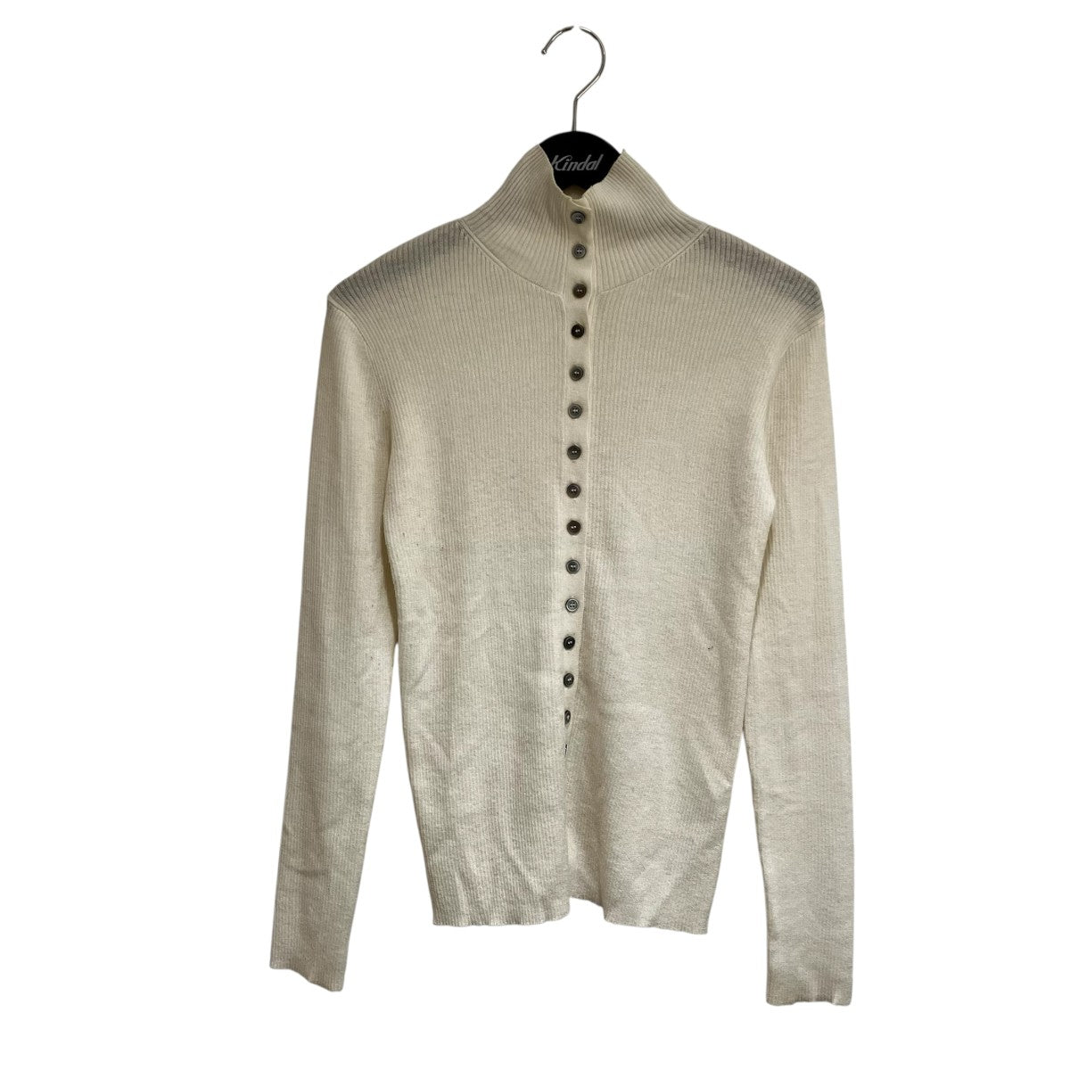 W FACE BUTTON KNIT TOPSセーター17106-2342