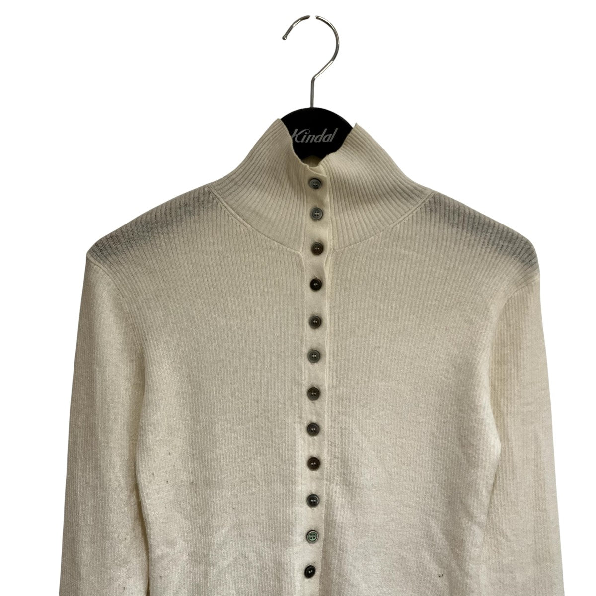 W FACE BUTTON KNIT TOPSセーター17106-2342