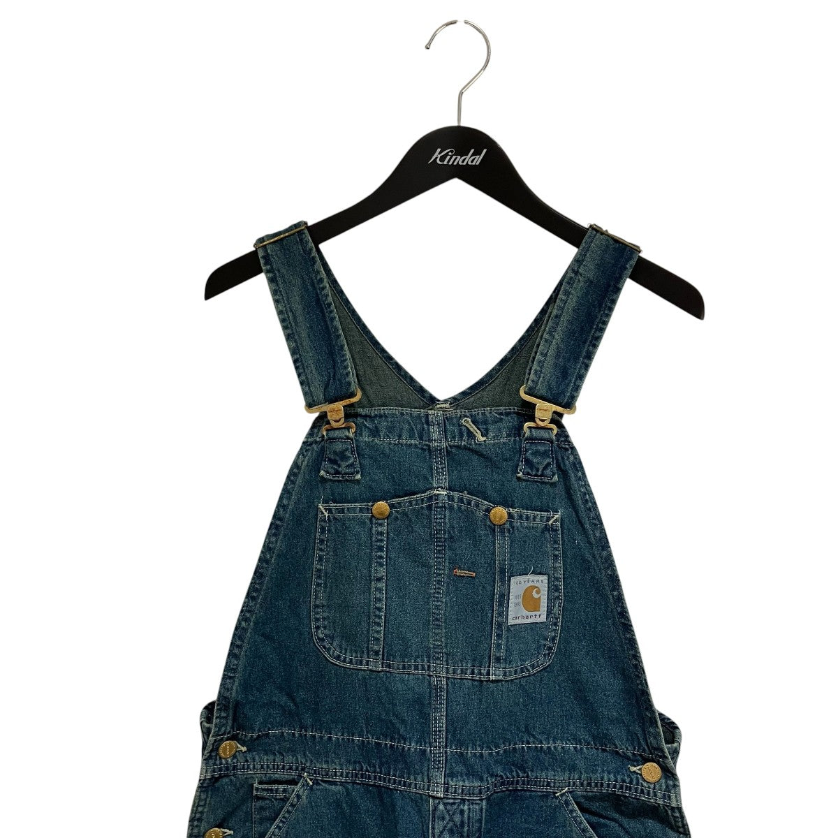 CarHartt 80SオーバーオールX83FB 古着・中古-3枚目のアイテム画像