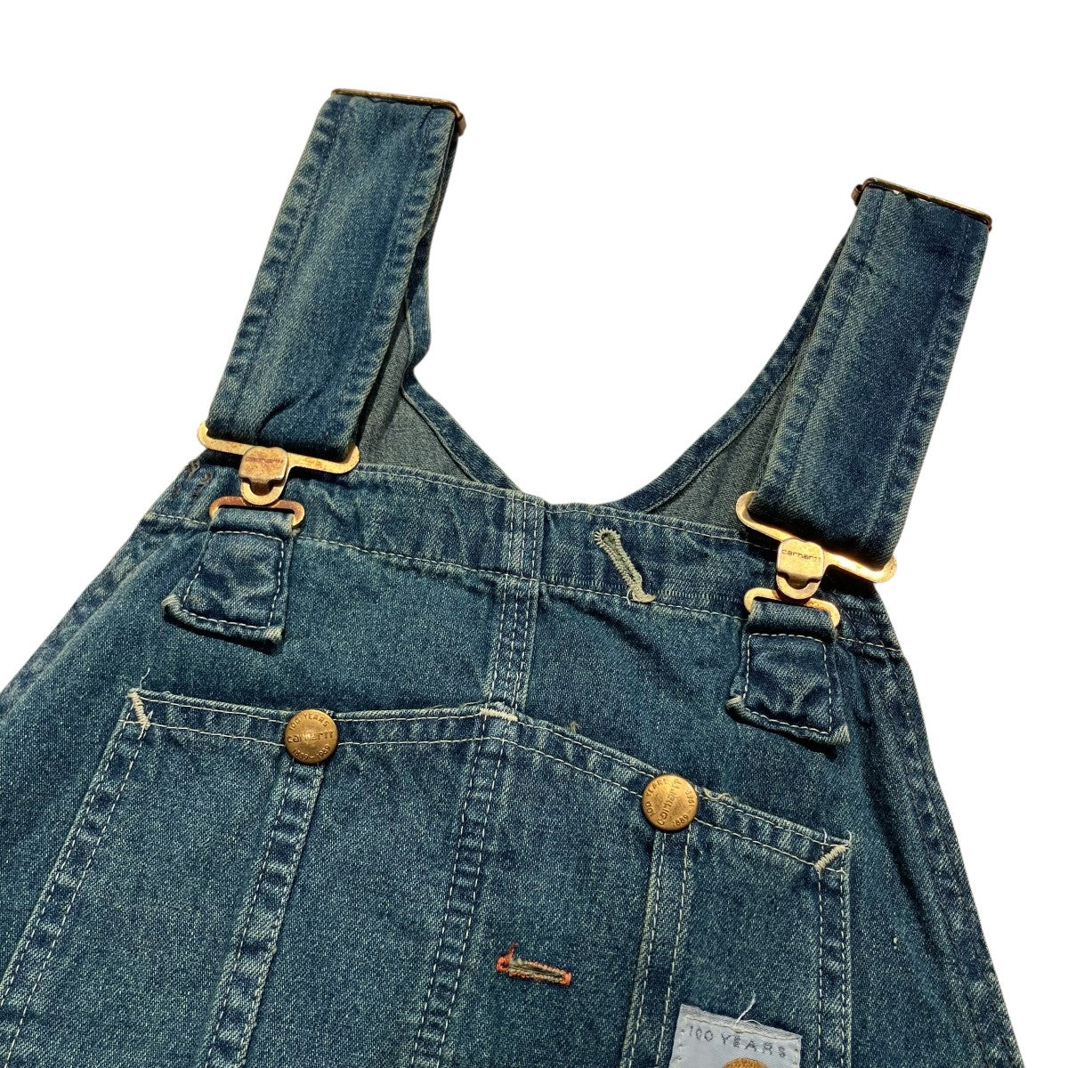 CarHartt 80SオーバーオールX83FB 古着・中古-4枚目のアイテム画像
