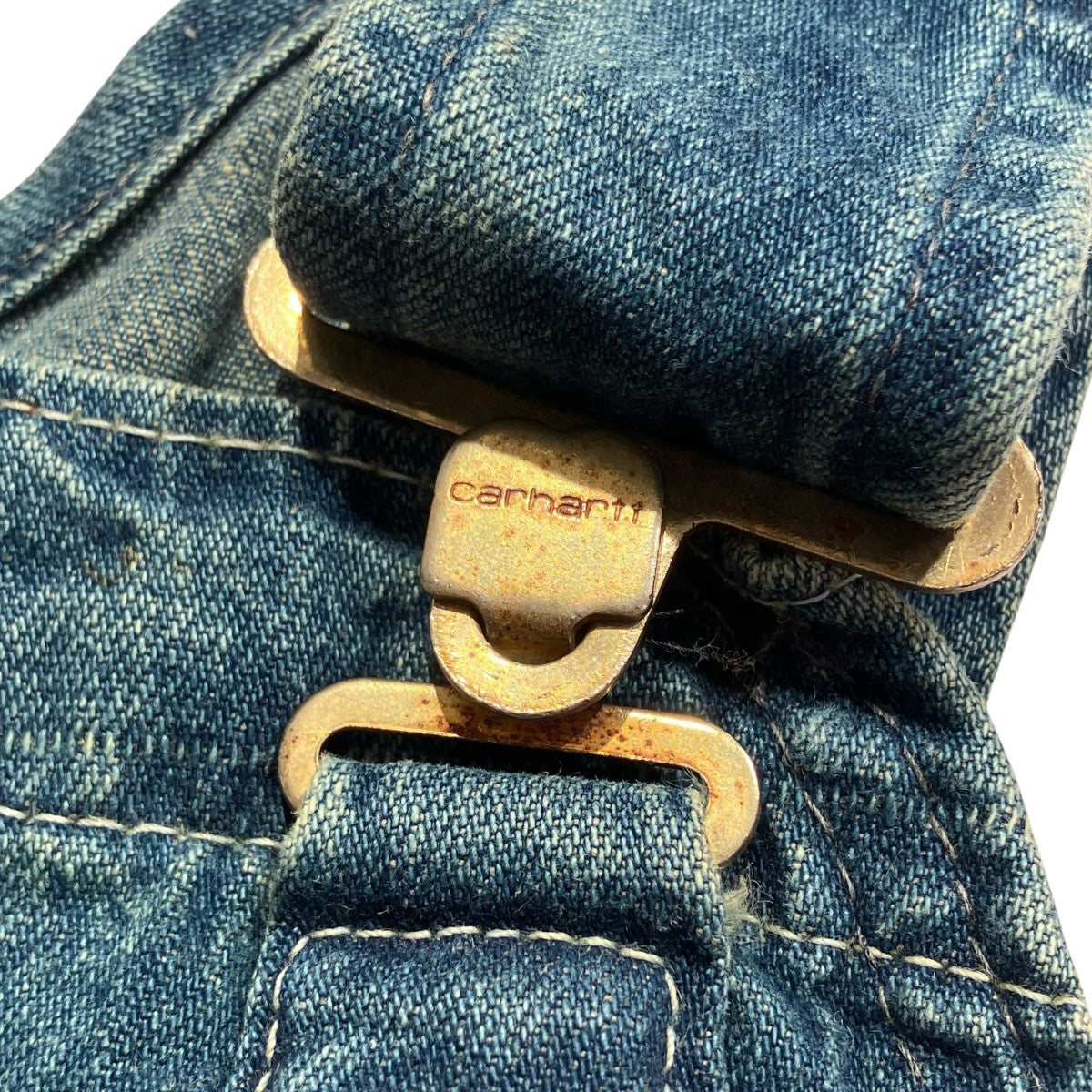 CarHartt 80SオーバーオールX83FB 古着・中古-5枚目のアイテム画像