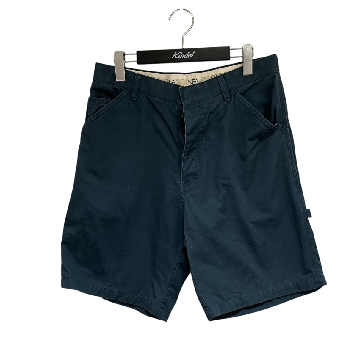 NEAT ニート ショート ハーフ パンツ ショーツ NEAT(ニート) ペインターショーツハーフパンツ ブルー サイズ S