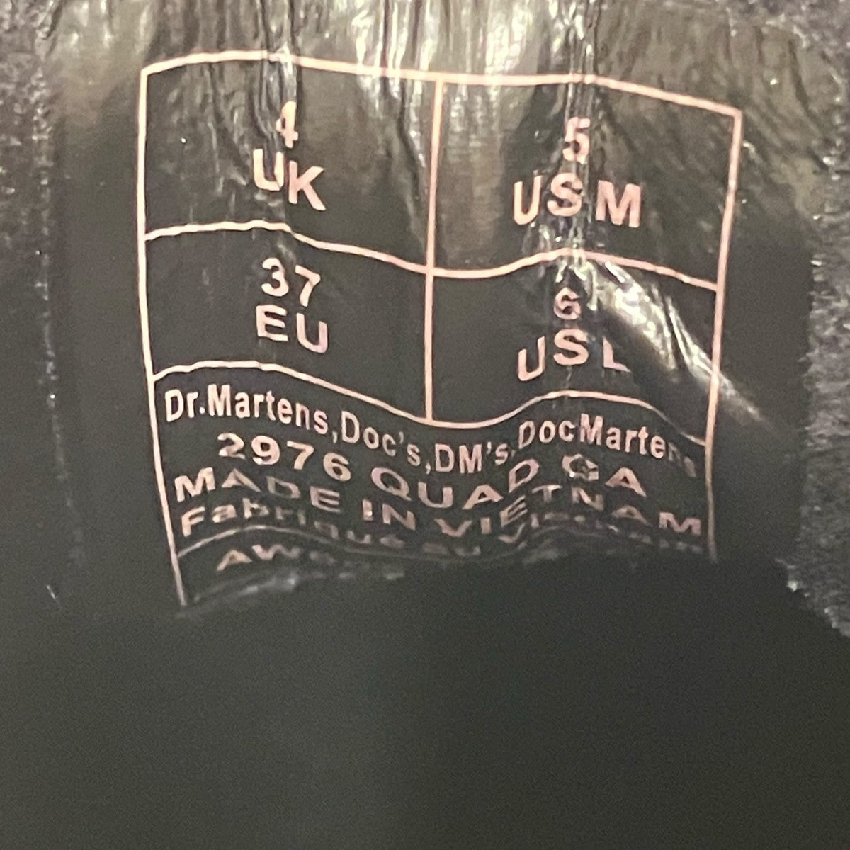 Dr．Martens GOTHIC AMERICANA LEATHER PLATFORM CHELSEA BOOTSショートブーツ2976 古着・中古-7枚目のアイテム画像