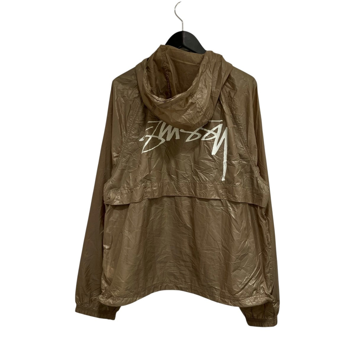 stussy 24SSBEACH SHELL WRINKLED NYLONナイロンジャケット115746 古着・中古-2枚目のアイテム画像
