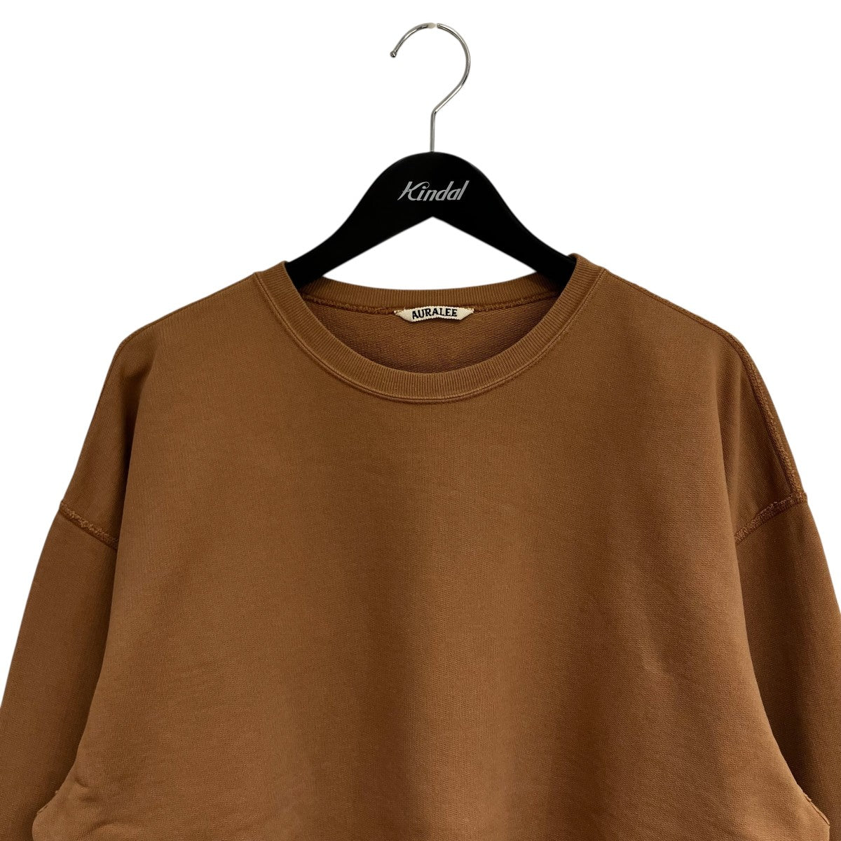 AURALEE(オーラリー) SUPER SOFT SWEAT BIG P O長袖トレーナーA9AP02BS