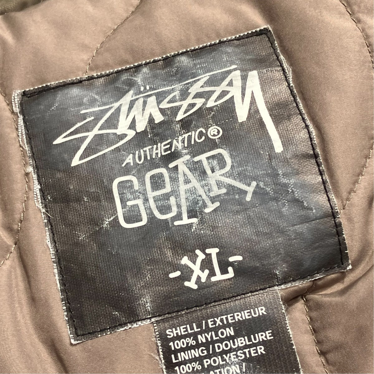 stussy 00Sモノグラム柄ジャケット 古着・中古-8枚目のアイテム画像