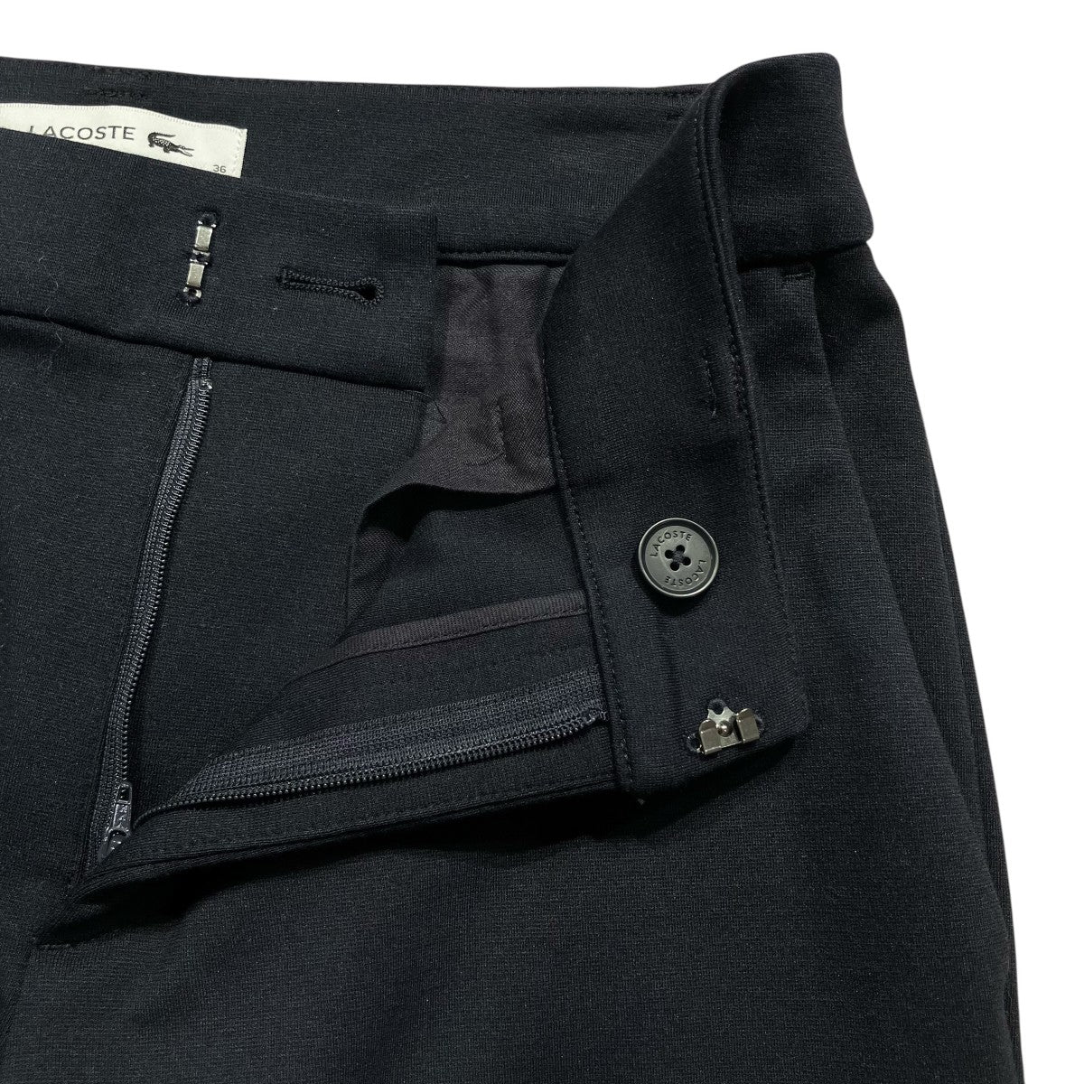 LACOSTE ミラノリブニットテーパードパンツHF380LJ 古着・中古-5枚目のアイテム画像