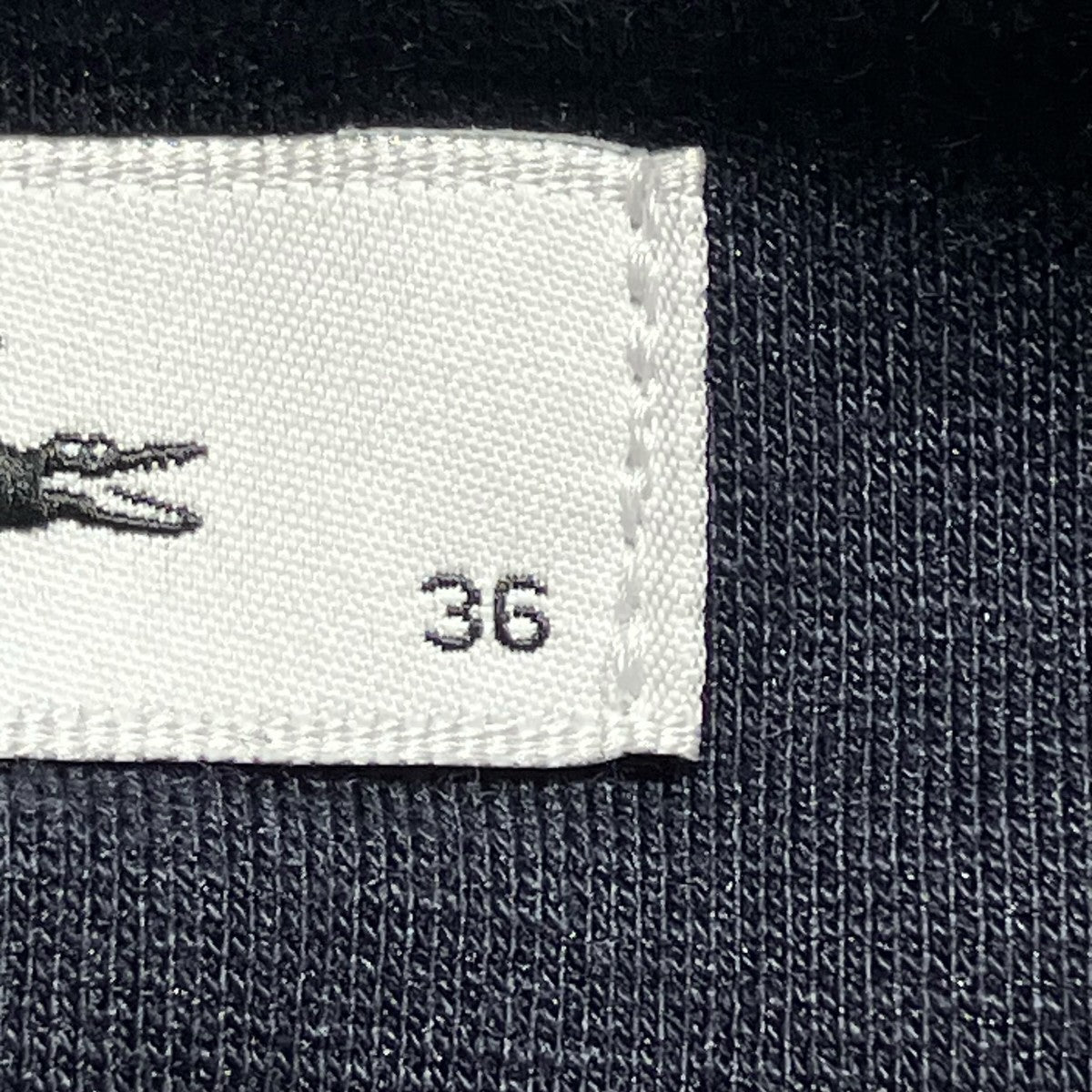LACOSTE ミラノリブニットテーパードパンツHF380LJ 古着・中古-6枚目のアイテム画像