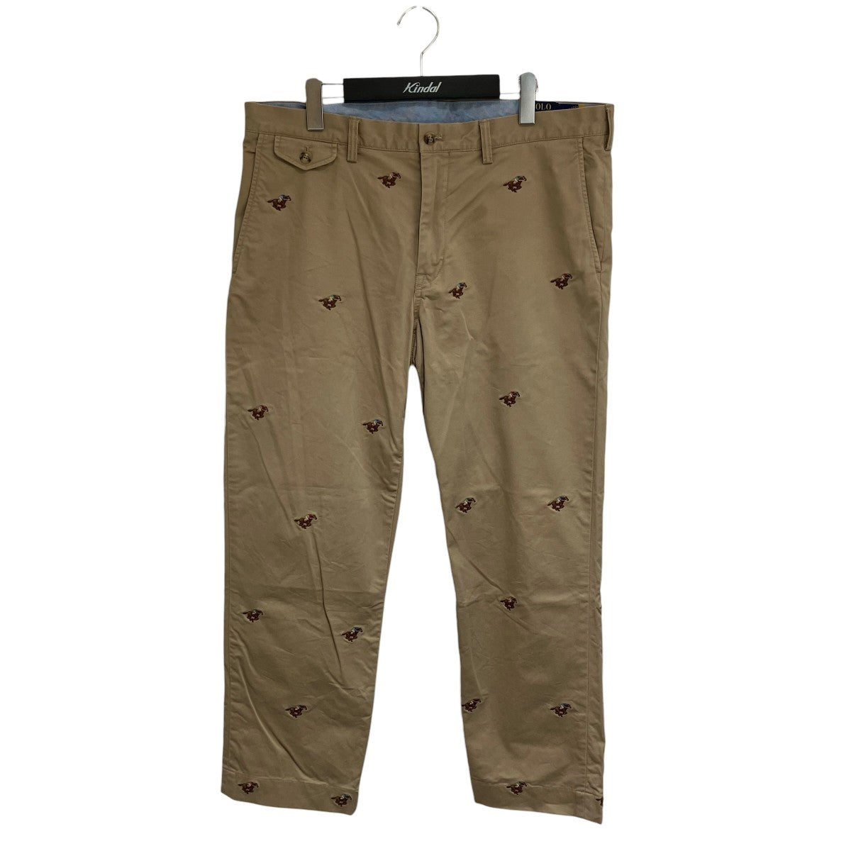 POLO RALPH LAUREN 騎手刺繍チノパン 古着・中古-1枚目のアイテム画像