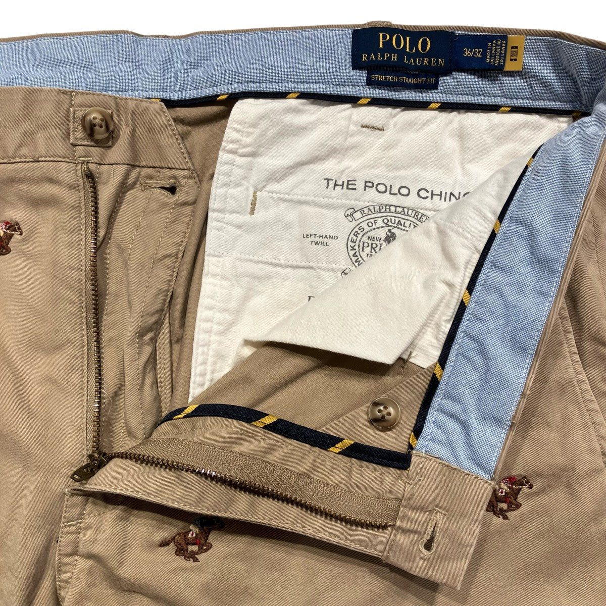 POLO RALPH LAUREN 騎手刺繍チノパン 古着・中古-5枚目のアイテム画像
