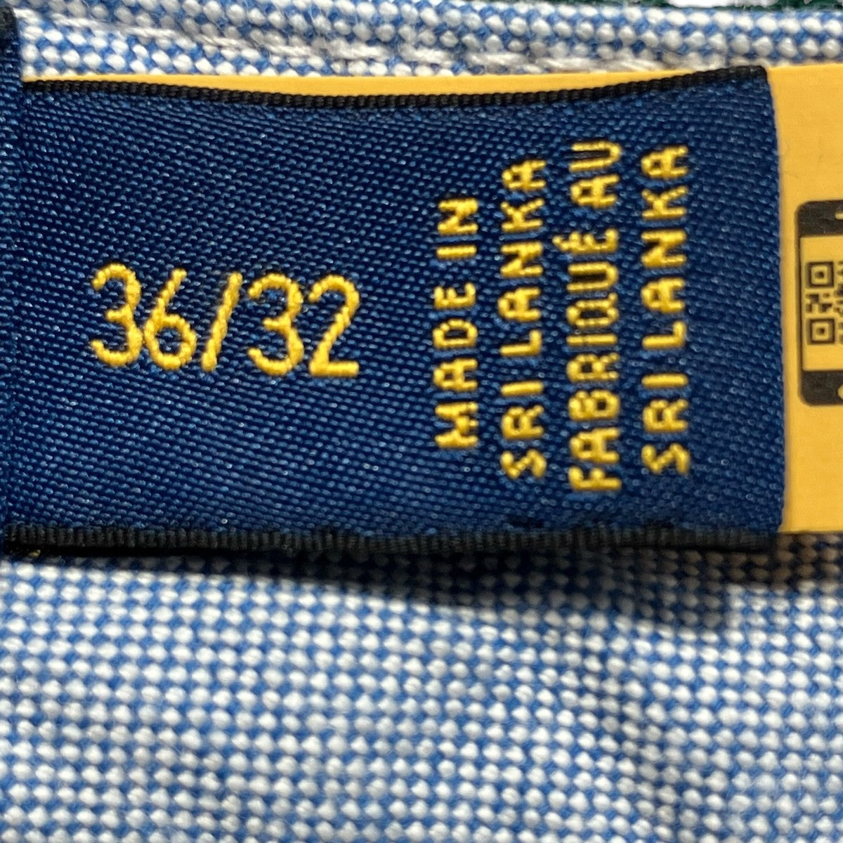 POLO RALPH LAUREN(ポロラルフローレン) 刺繍パンツ グリーン サイズ