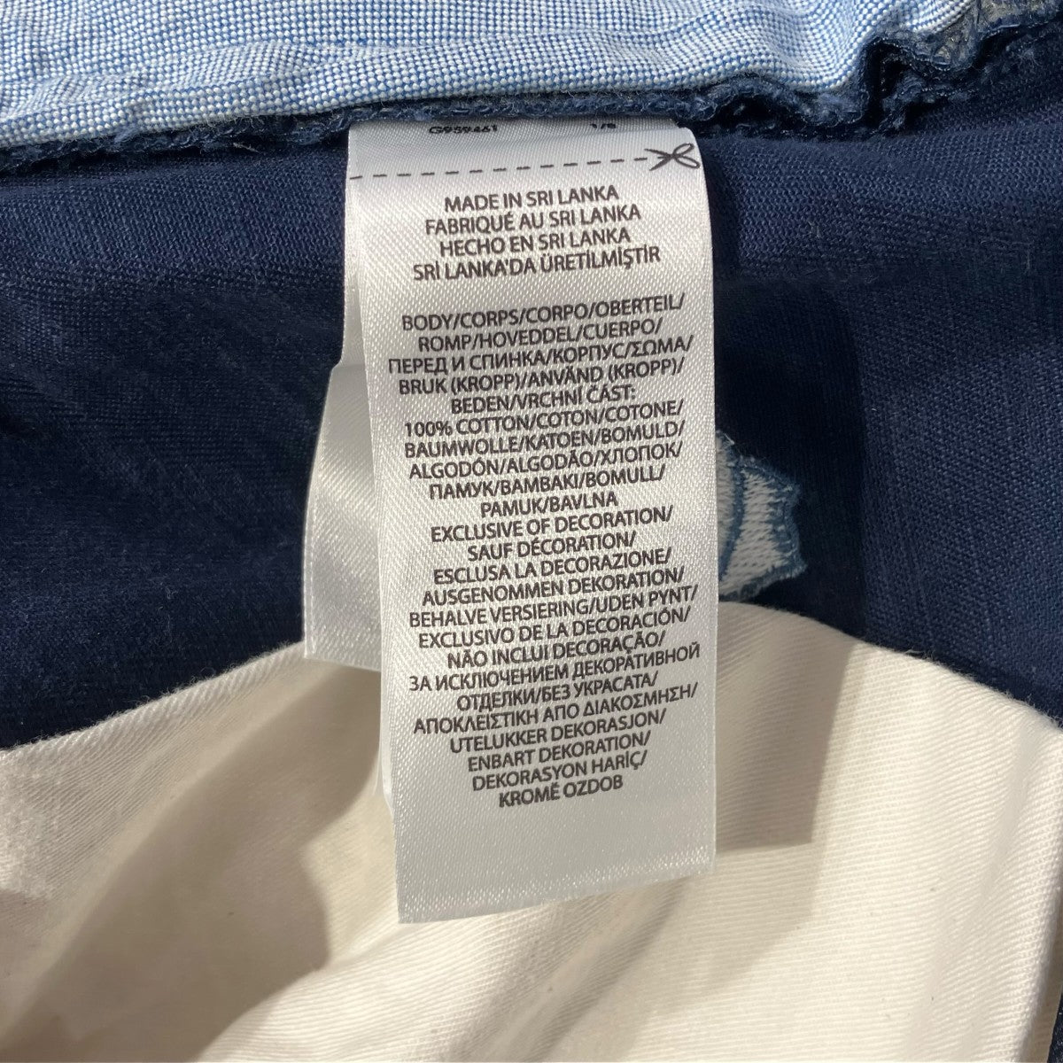 POLO RALPH LAUREN イルカ刺繍ハーフパンツ 古着・中古-6枚目のアイテム画像