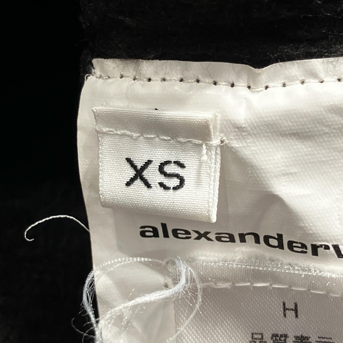 ALEXANDER WANG デンスフリース スタージップパーカー長袖パーカー6CC2242051 古着・中古-5枚目のアイテム画像