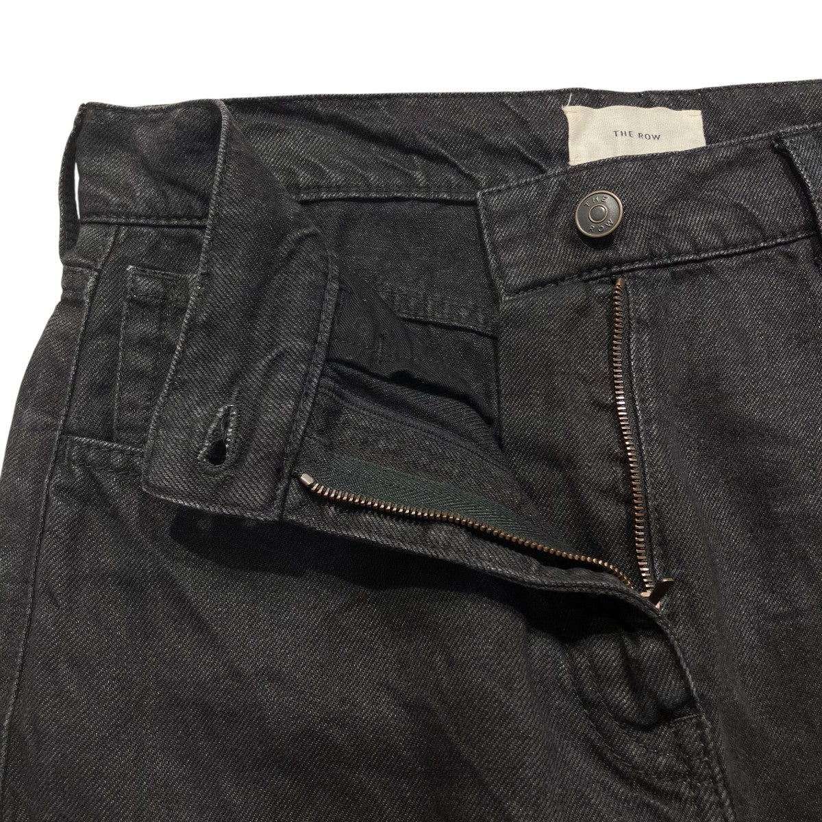 THE ROW TARLEY JEANリネンデニムパンツ8766-W3654 古着・中古-5枚目のアイテム画像
