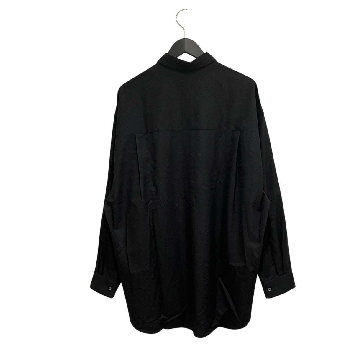 Graphpaper 25SSExtra Fine Wool L S Oversized Regular Collar Shirt長袖シャツGM251-50092B 古着・中古-2枚目のアイテム画像