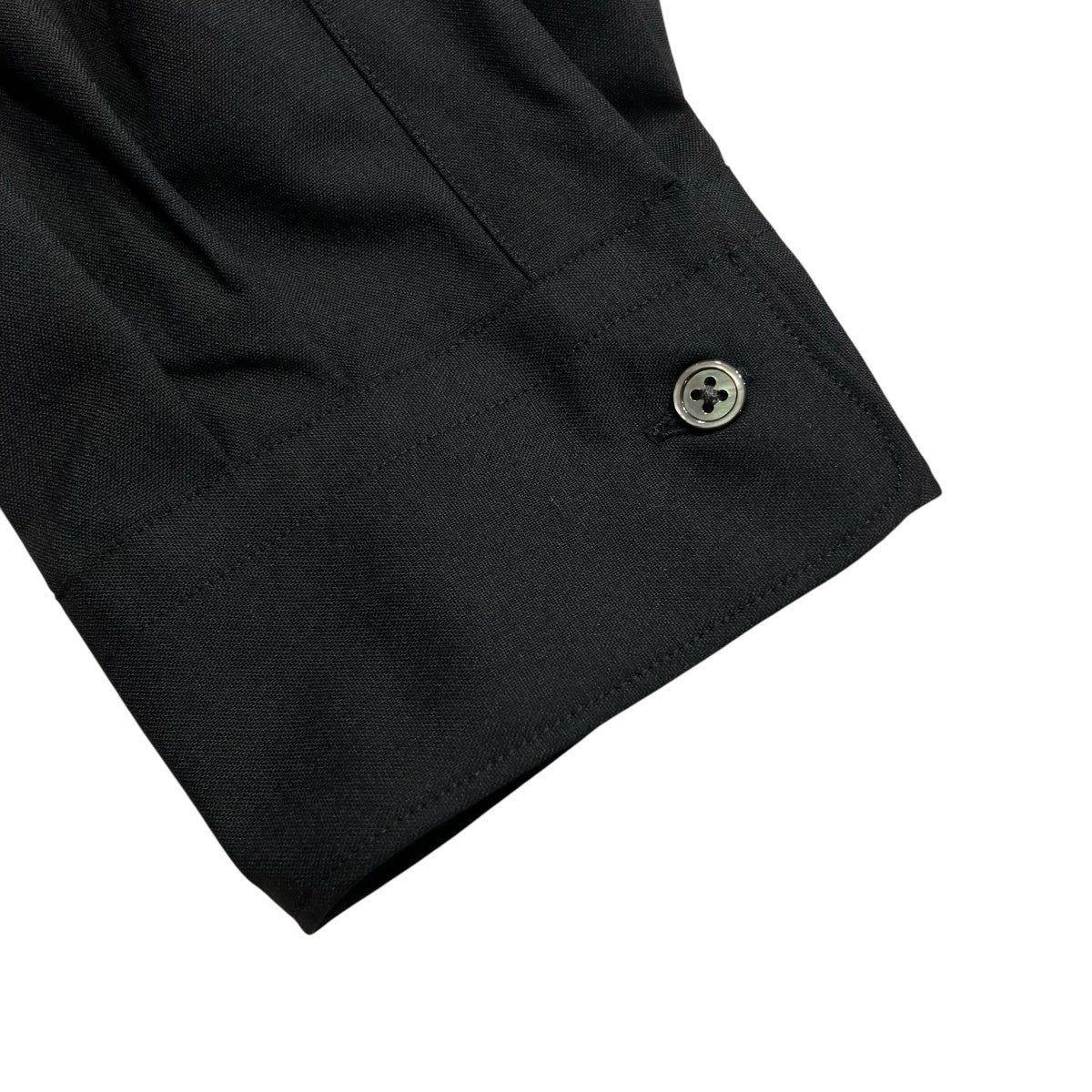 Graphpaper 25SSExtra Fine Wool L S Oversized Regular Collar Shirt長袖シャツGM251-50092B 古着・中古-4枚目のアイテム画像