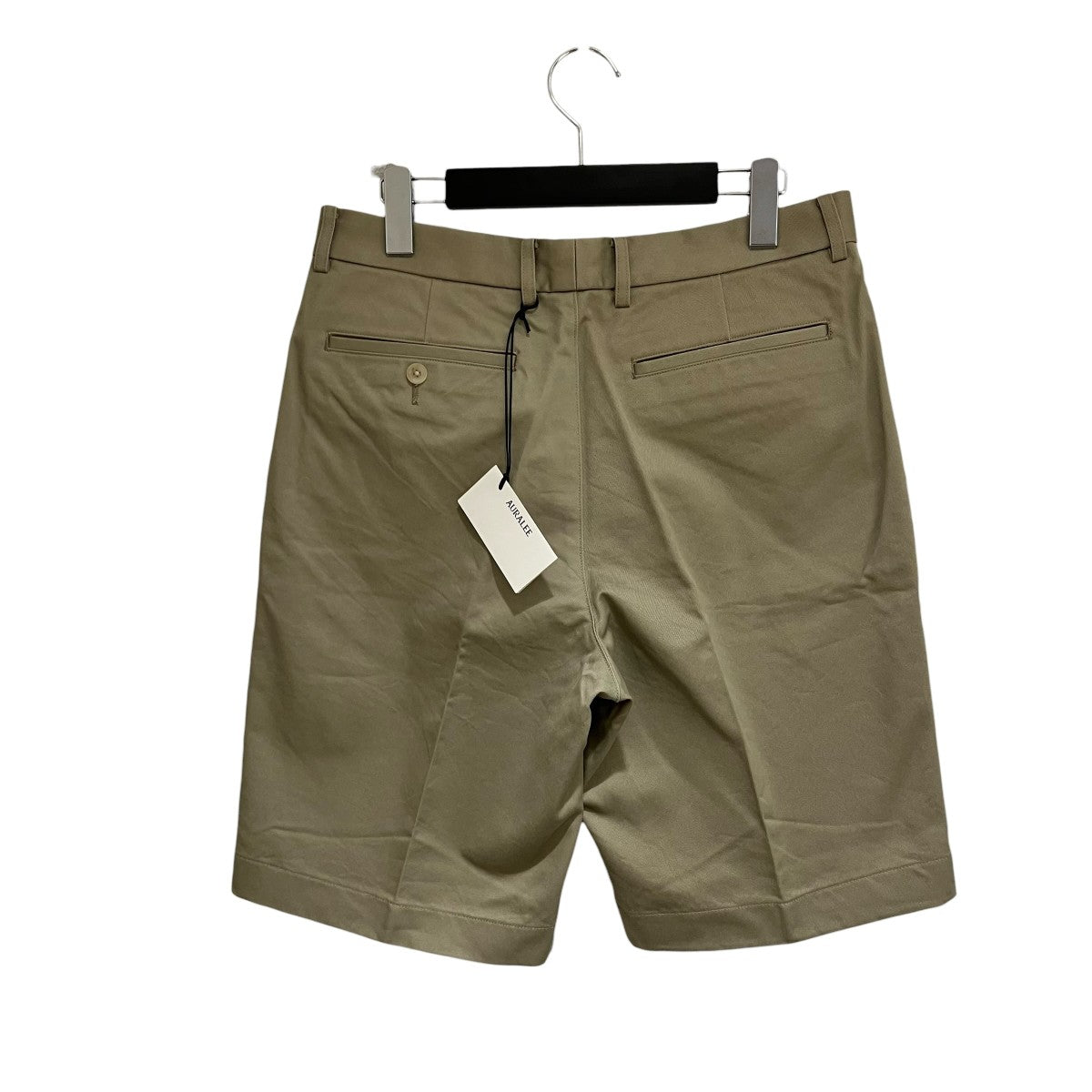 AURALEE 25SSWASHED FINX CHINO SHORTSショートパンツA25SP03FC 古着・中古-2枚目のアイテム画像