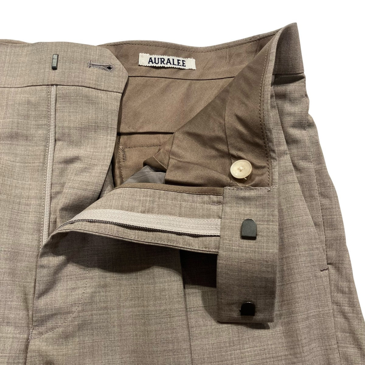 AURALEE(オーラリー) 25SSSUPER FINE TROPICAL WOOL SLACKSスラックス