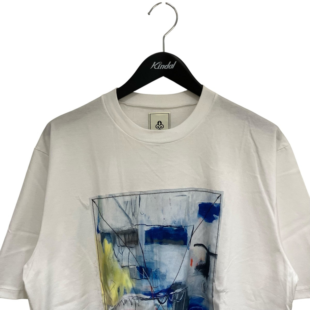 MANDO コットンプリントクルーネックS Sカットソー半袖Tシャツ25196-005 古着・中古-3枚目のアイテム画像