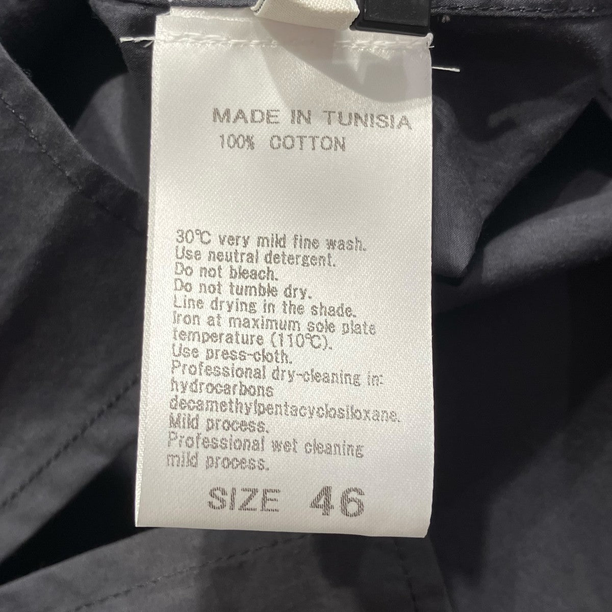 LEMAIRE CONVERTIBLE SHIRT半袖シャツSH1175 LF1364 古着・中古-5枚目のアイテム画像