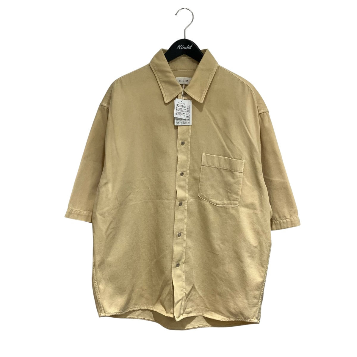 LEMAIRE 25SSDENIM SHIRT半袖シャツSH1174-LD1047 古着・中古-1枚目のアイテム画像