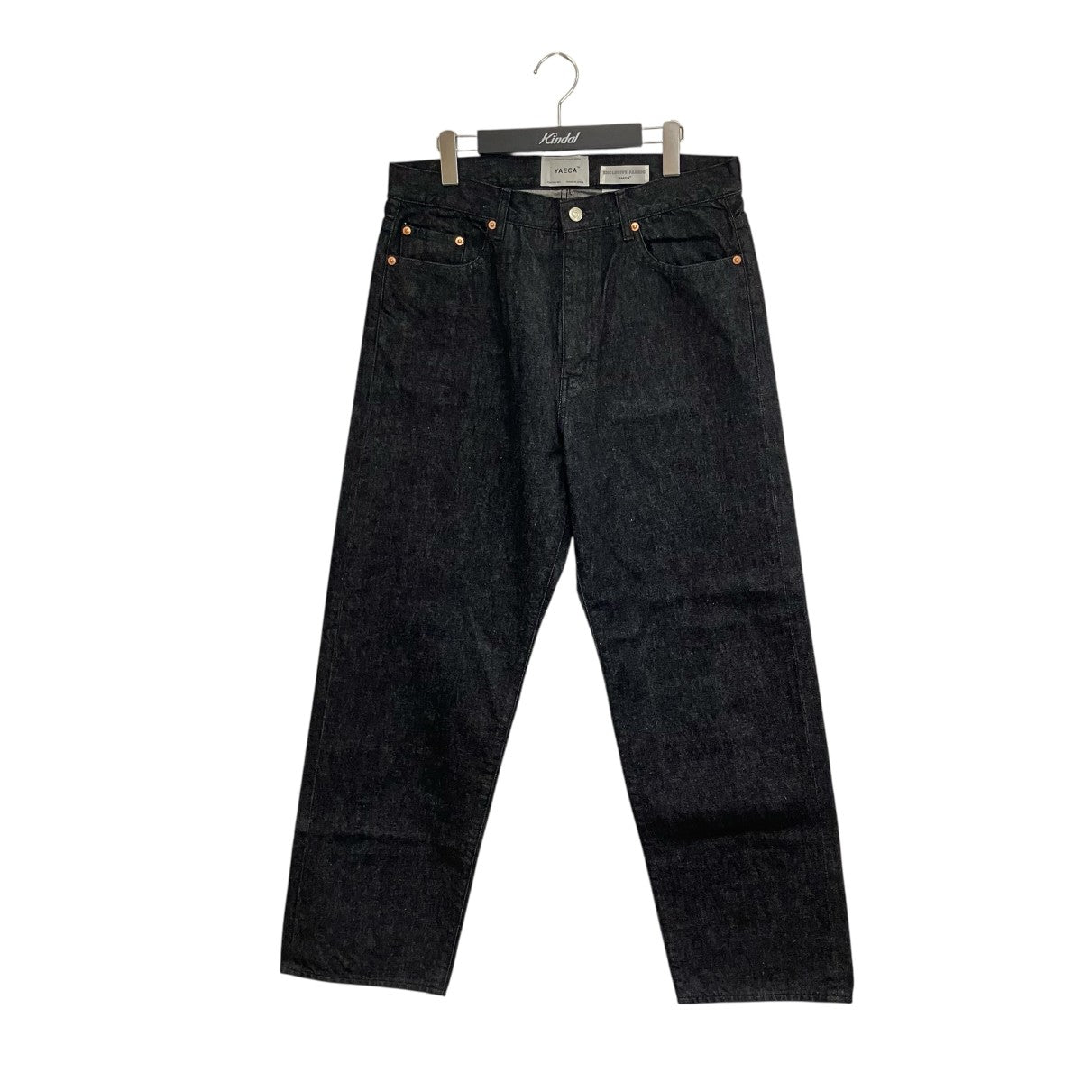 YAECA WIDE STRAIGHT DENIMデニムパンツ13-13B 古着・中古-1枚目のアイテム画像