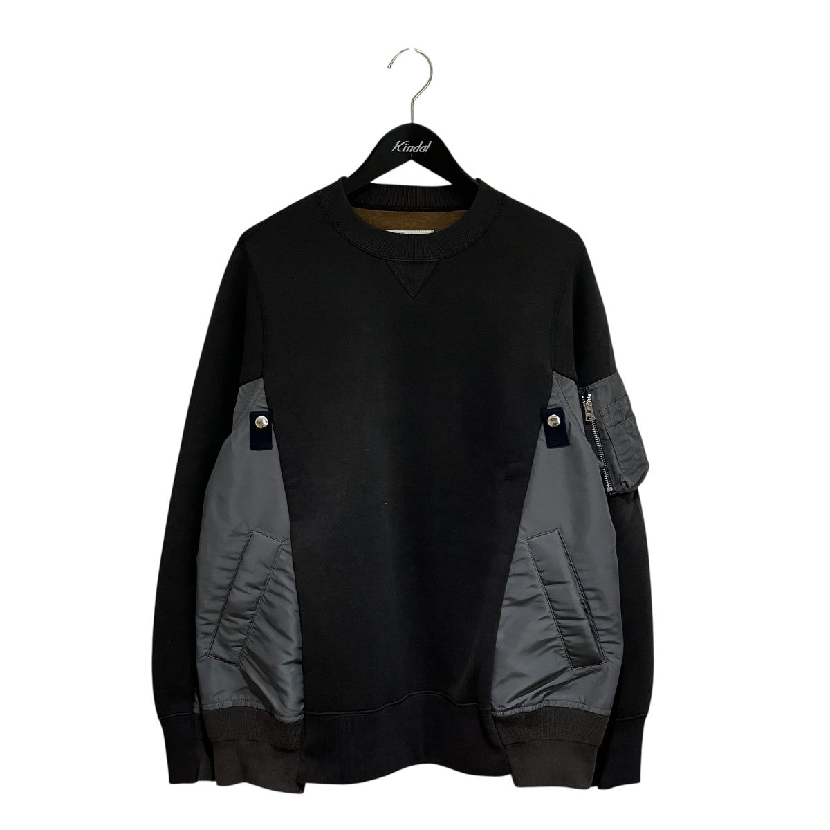25SSSponge Sweat x Nylon Twill PulloverスウェットSCM-221