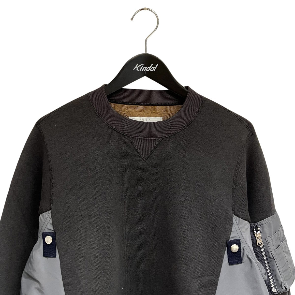 25SSSponge Sweat x Nylon Twill PulloverスウェットSCM-221