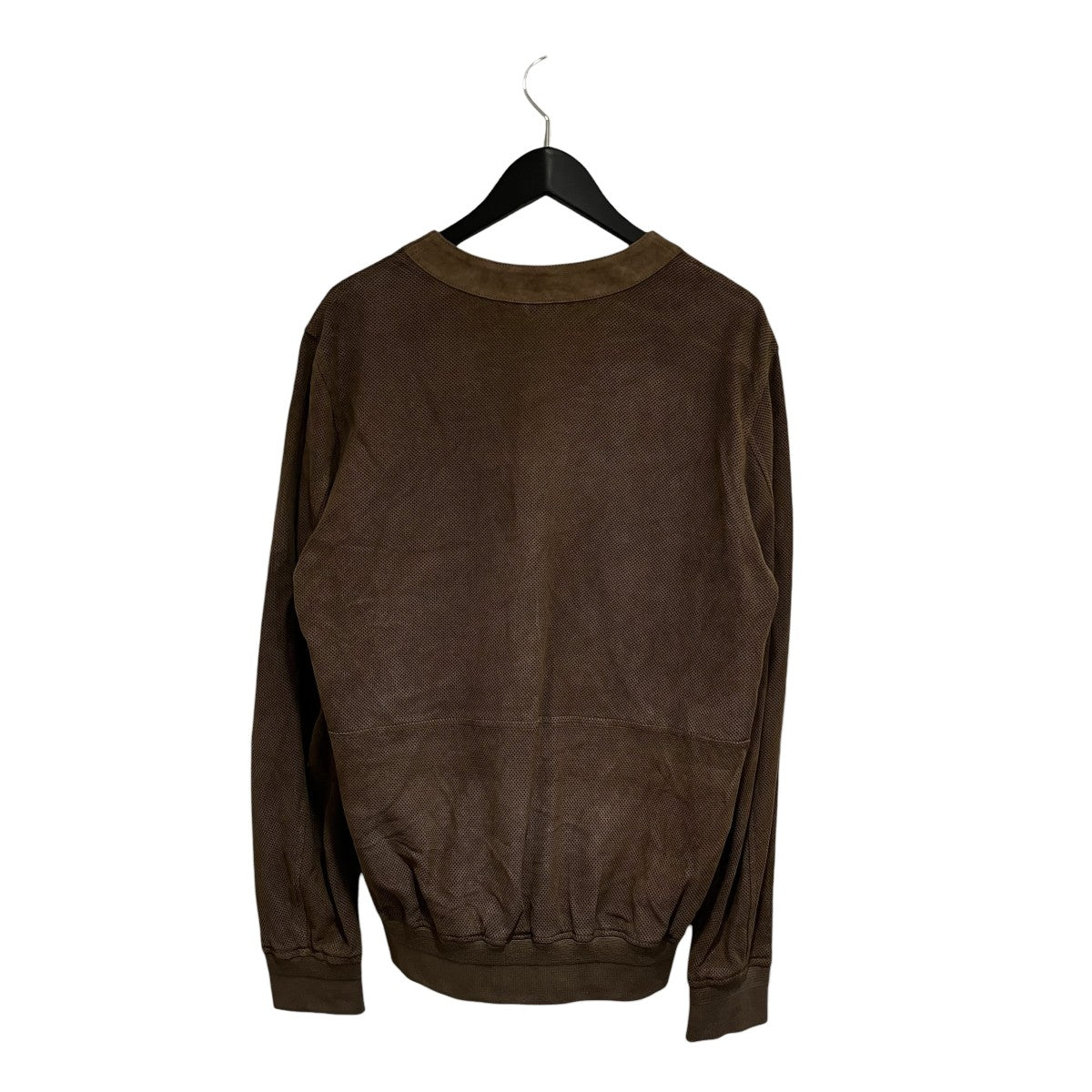 IRIS LEATHER SUEDEカーディガン