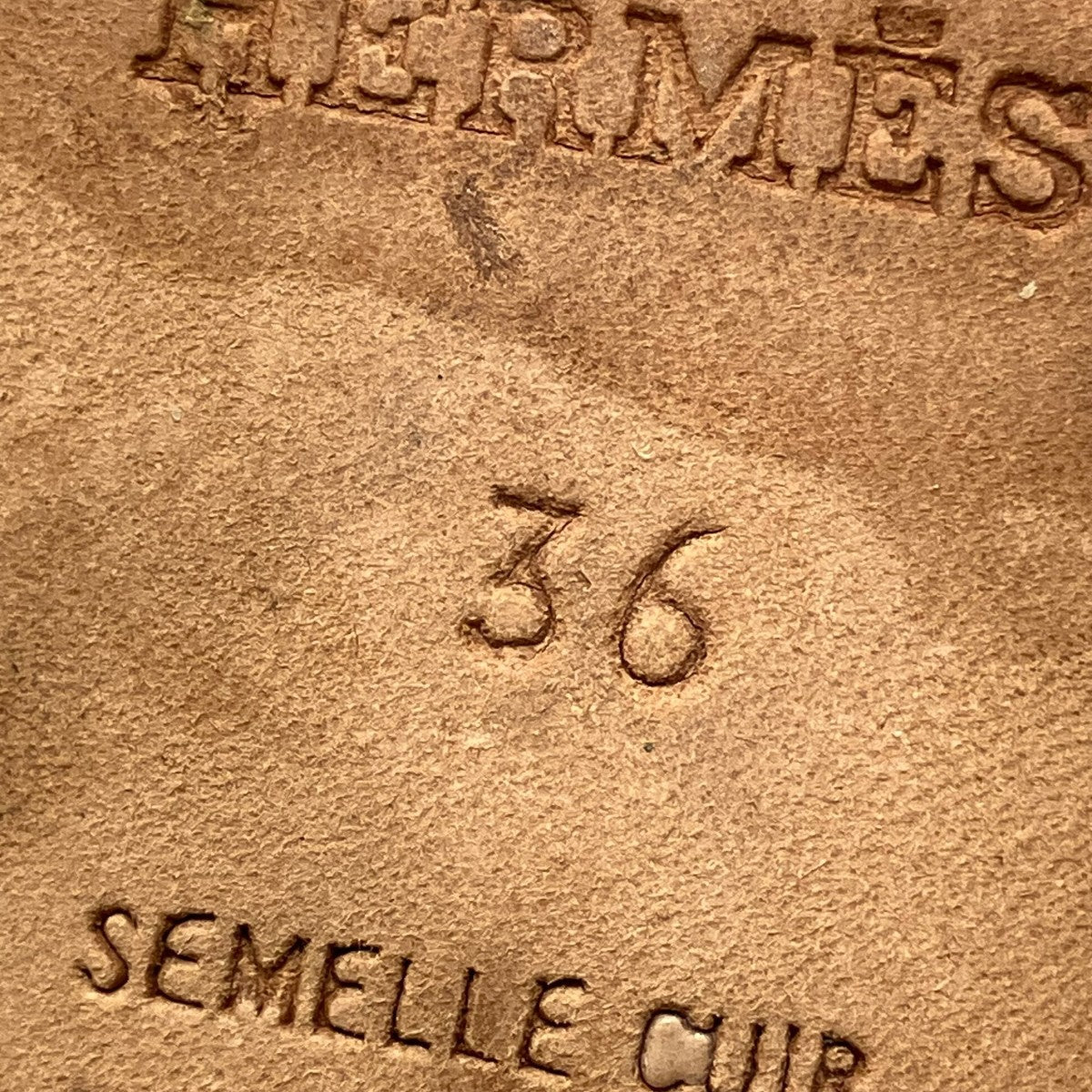 HERMES Hロゴ オアジス ヒールサンダル 古着・中古-9枚目のアイテム画像