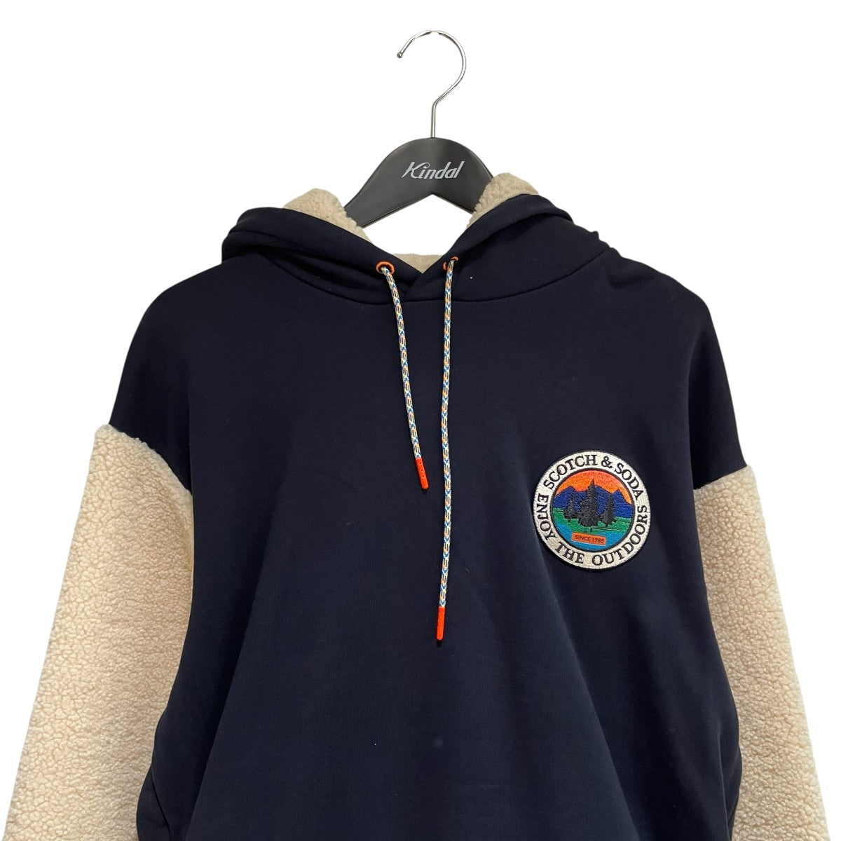 SCOTCH ＆ SODA TEDDY FEIPA ARTWORK HOODIE長袖パーカー169196-22-FWMM-D40 古着・中古-3枚目のアイテム画像