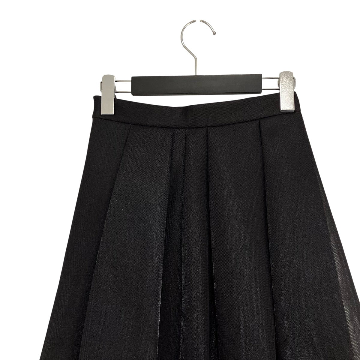 CLANE 24SSSHEER RUSSELL VOLUME FLARE SKIRTスカート16109-6092 古着・中古-4枚目のアイテム画像