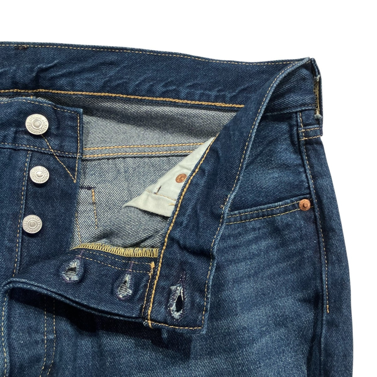 LEVI’S PReMIUM 501オリジナルフィットストレートレッグジーンズデニムパンツ005013592 古着・中古-5枚目のアイテム画像