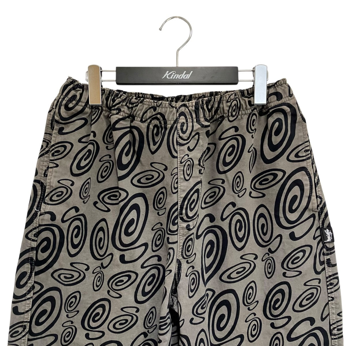 stussy SWIRLY S BEACH PANT総柄パンツ116565 古着・中古-3枚目のアイテム画像