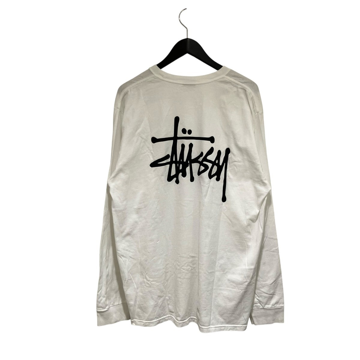 stussy BASIC STUSSY LS TEE長袖Tシャツ 古着・中古-2枚目のアイテム画像