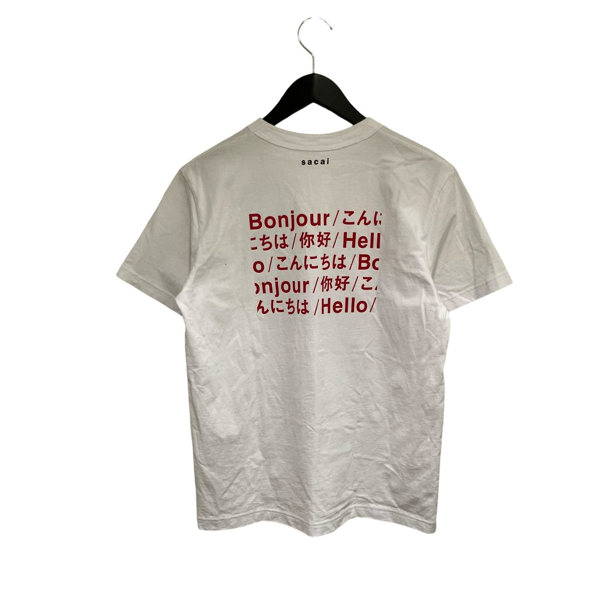 sacai Hello sacai Exclusive T-Shirt半袖Tシャツ23-0571S 古着・中古-2枚目のアイテム画像