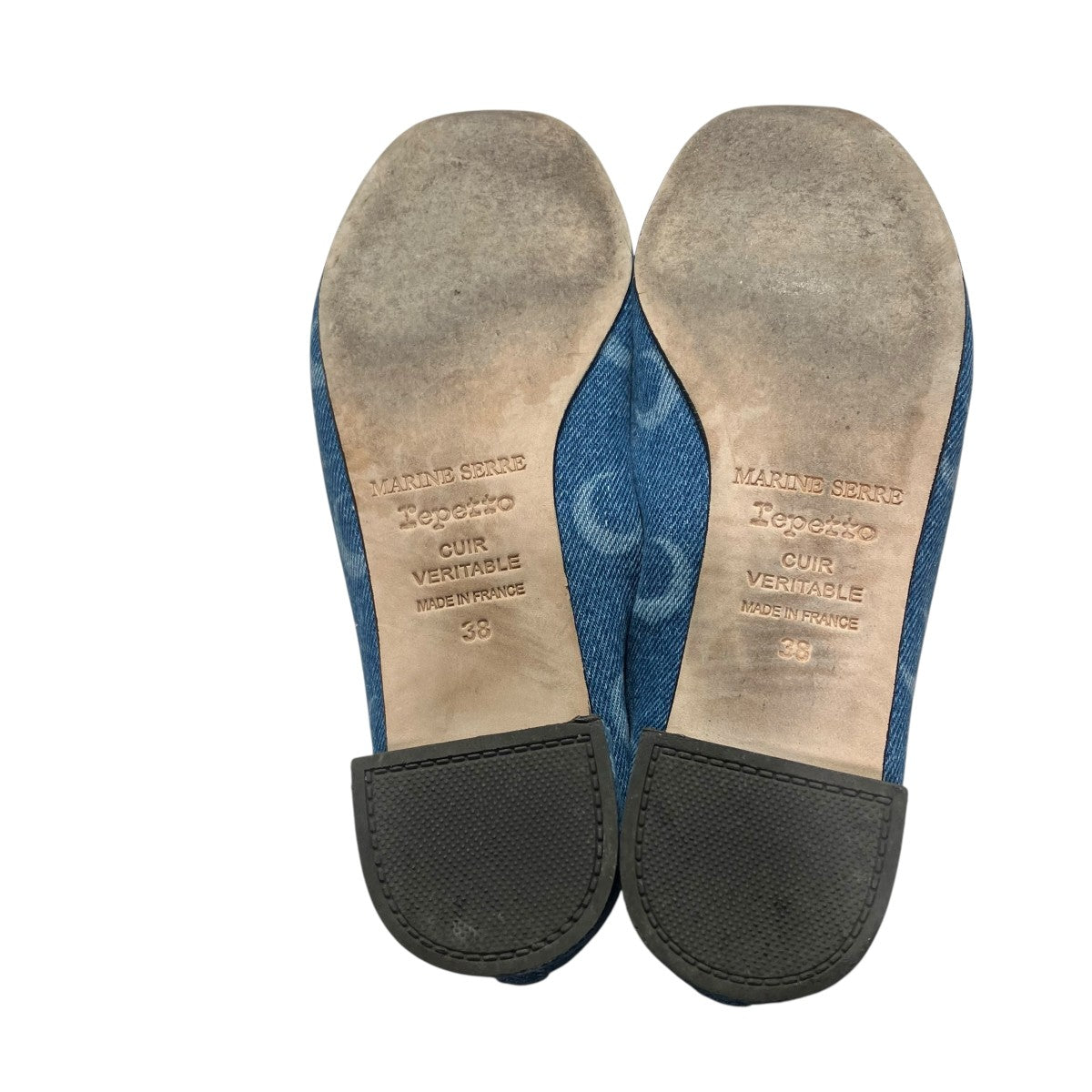 marine serre×Repetto Camille Ballerinas カミーユ バレリーナヒールパンプス51252-1-30235 古着・中古-5枚目のアイテム画像