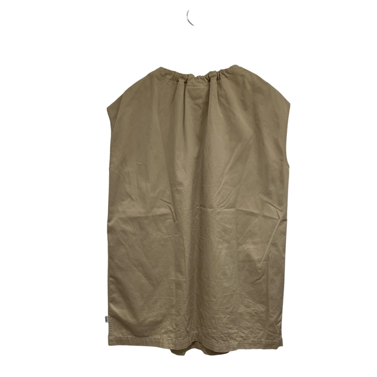 MM6 Maison Margiela 24年ネックギャザー ワンピースノースリーブ・キャミソールワンピースS52DA0026 古着・中古-2枚目のアイテム画像