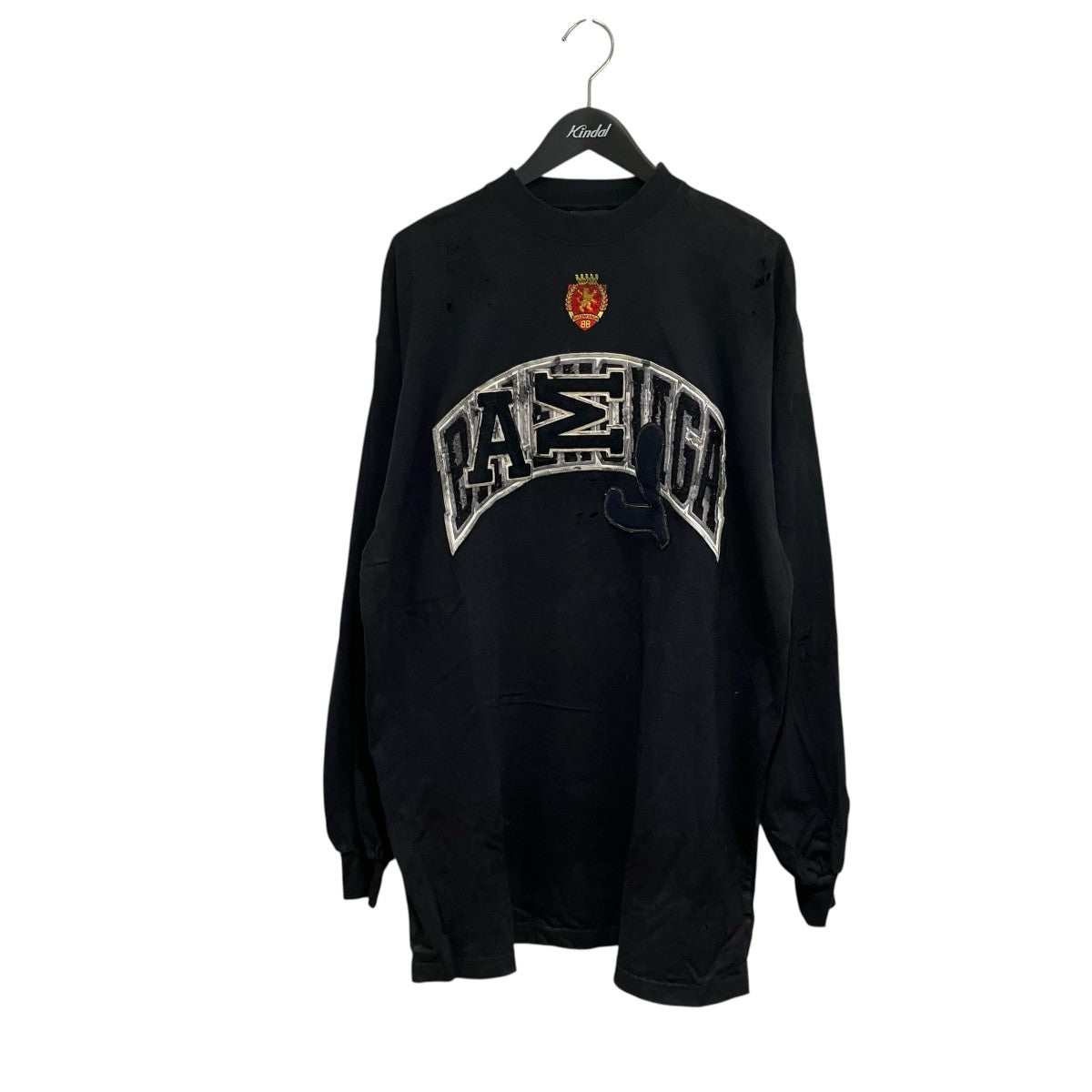 BALENCIAGA SKATER OVERSIZED LONG SLEEVE長袖カットソー739027 TOVN2 古着・中古-1枚目のアイテム画像