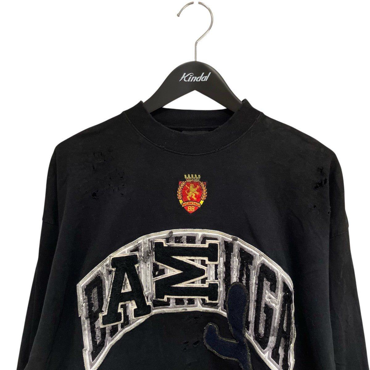 BALENCIAGA SKATER OVERSIZED LONG SLEEVE長袖カットソー739027 TOVN2 古着・中古-3枚目のアイテム画像