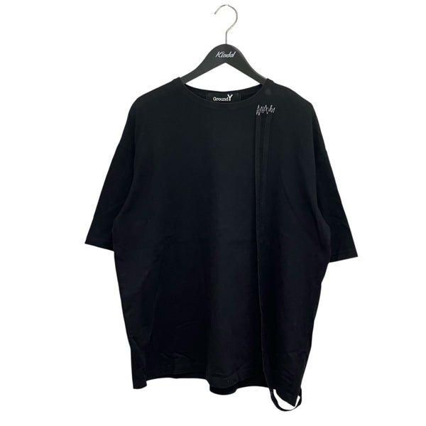 GROUND Y(グラウンドワイ) 半袖TシャツGN-T41-070 GN-T41-070 ブラック
