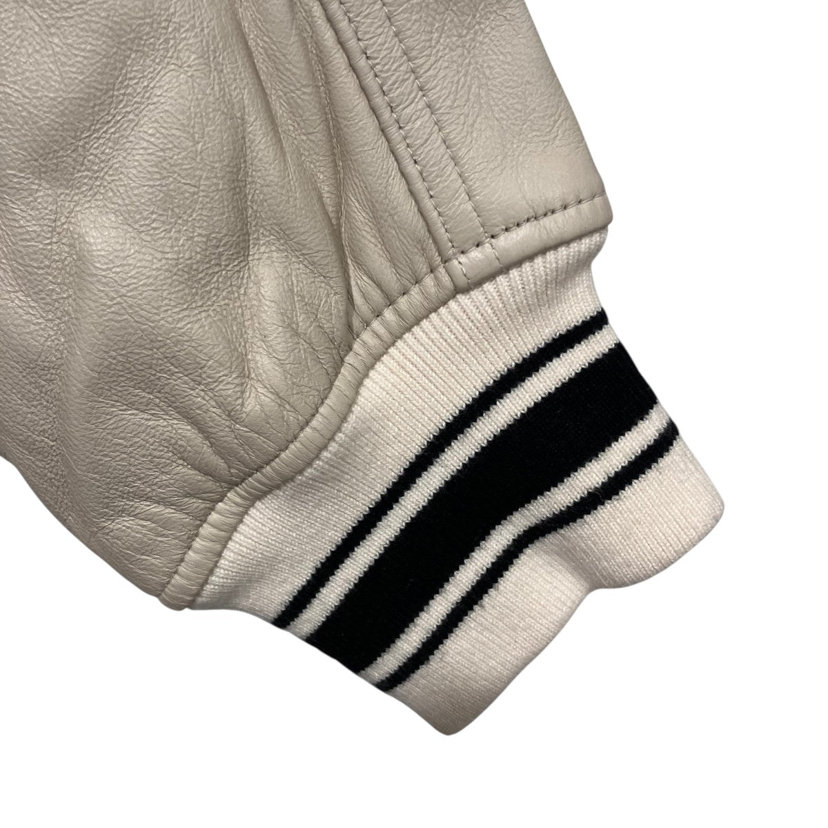 AVIREX LIGHT SIGNATURE VARSITY JACKETレザージャケット6121039 古着・中古-4枚目のアイテム画像