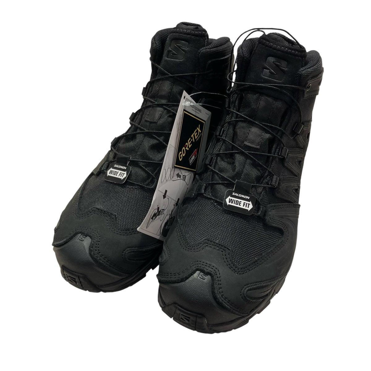 SALOMON XAフォースミッドワイドGORE-TEXスニーカー415912 古着・中古-1枚目のアイテム画像