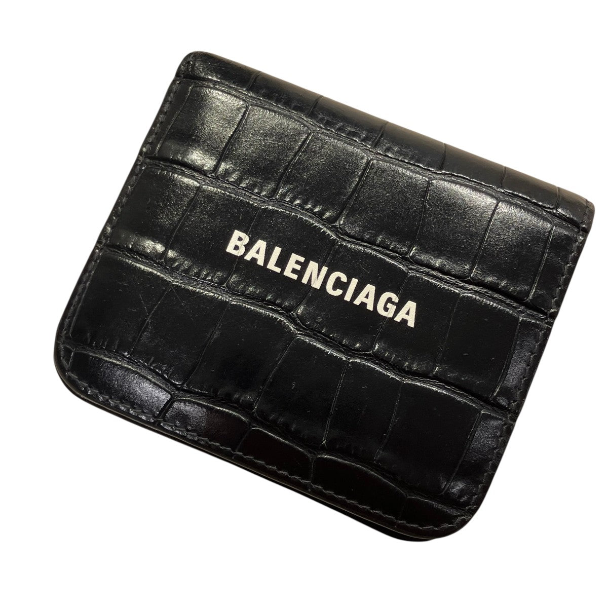 BALENCIAGA CASH FLAP2つ折り財布594216 古着・中古-1枚目のアイテム画像