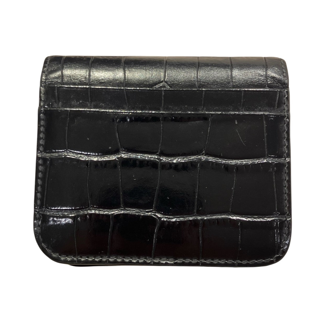 BALENCIAGA CASH FLAP2つ折り財布594216 古着・中古-3枚目のアイテム画像