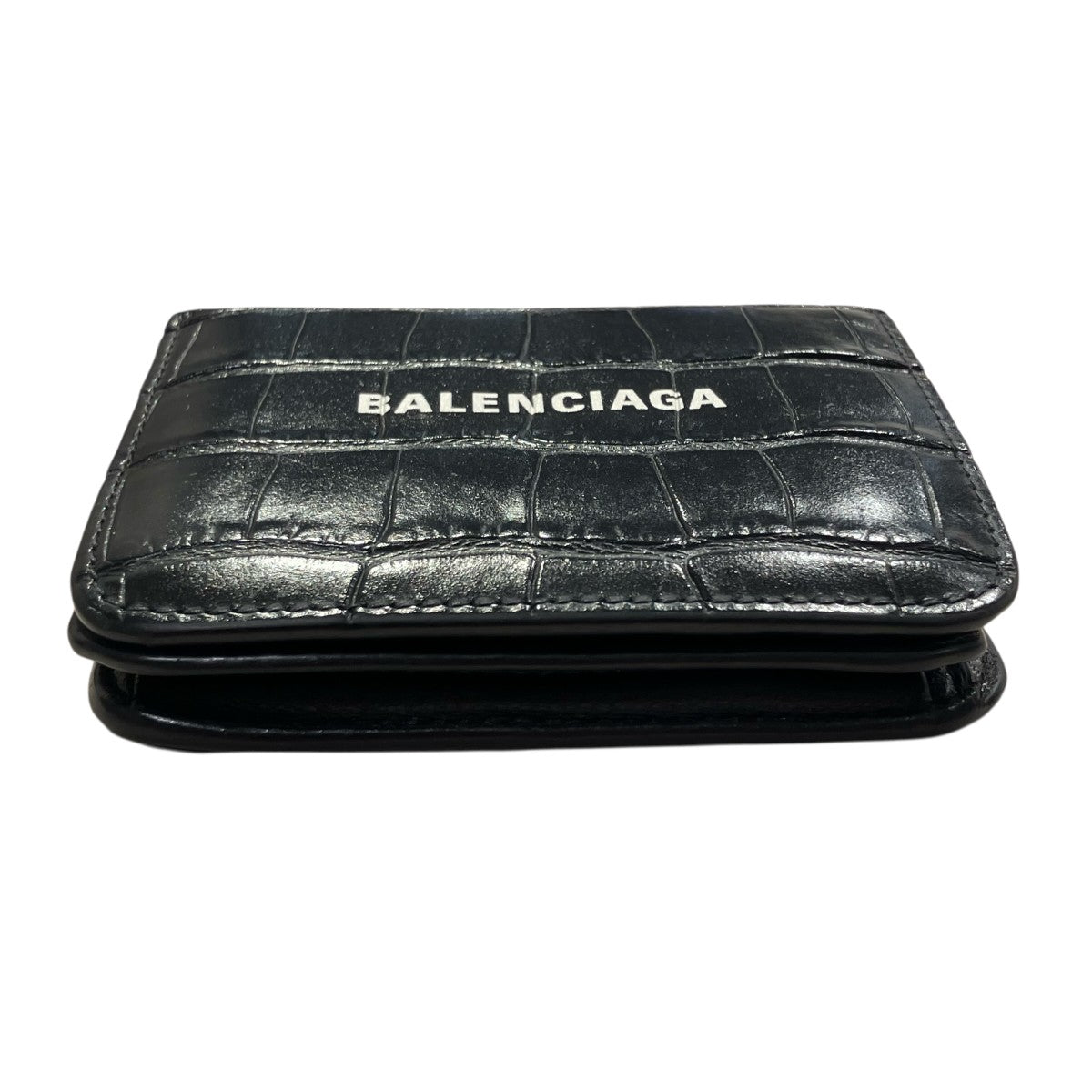 BALENCIAGA CASH FLAP2つ折り財布594216 古着・中古-5枚目のアイテム画像