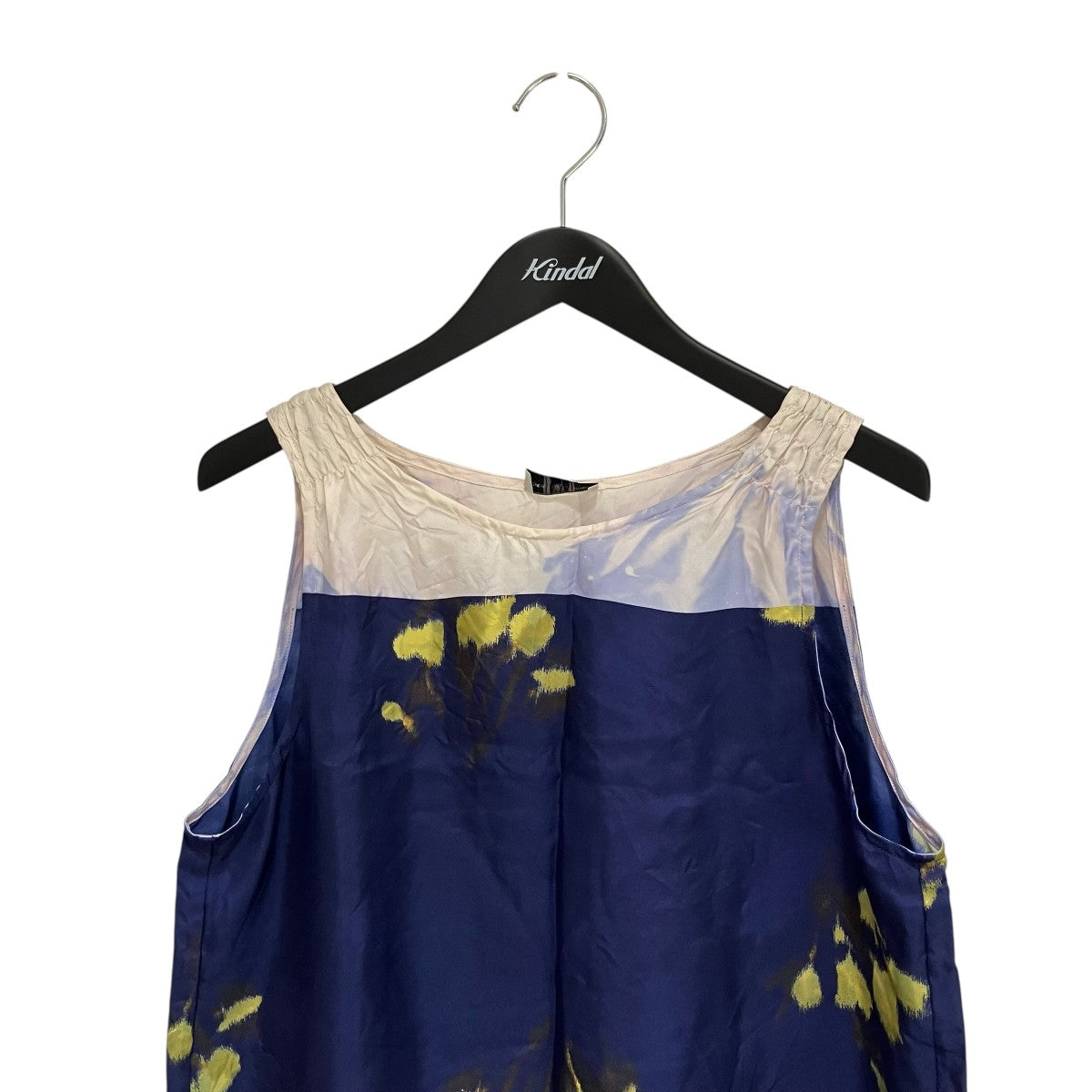 DRIES VAN NOTEN シルクノースリーブ・キャミソールワンピース 古着・中古-3枚目のアイテム画像